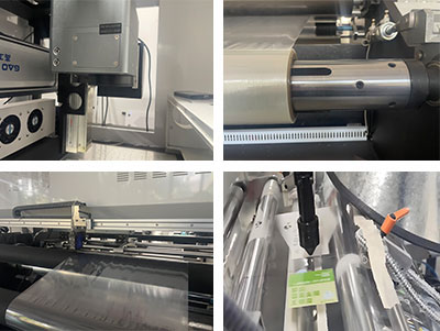 laser scoring machine laser line making machine flexible packaging